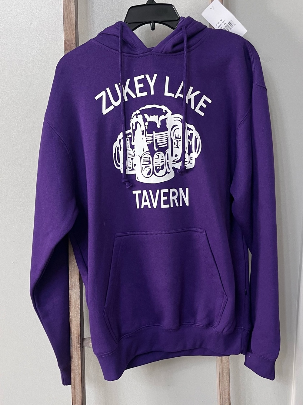 Purple Hoodie Sweatshirt